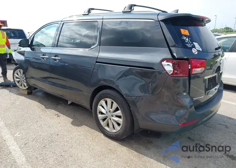 2017 Kia Sedona Ex z USA, uszkodzony, nr VIN KNDMC5C14H6263207
